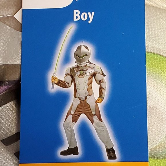 Overwatch Genji Costume M(8-10) Grey - Picture 7 of 7